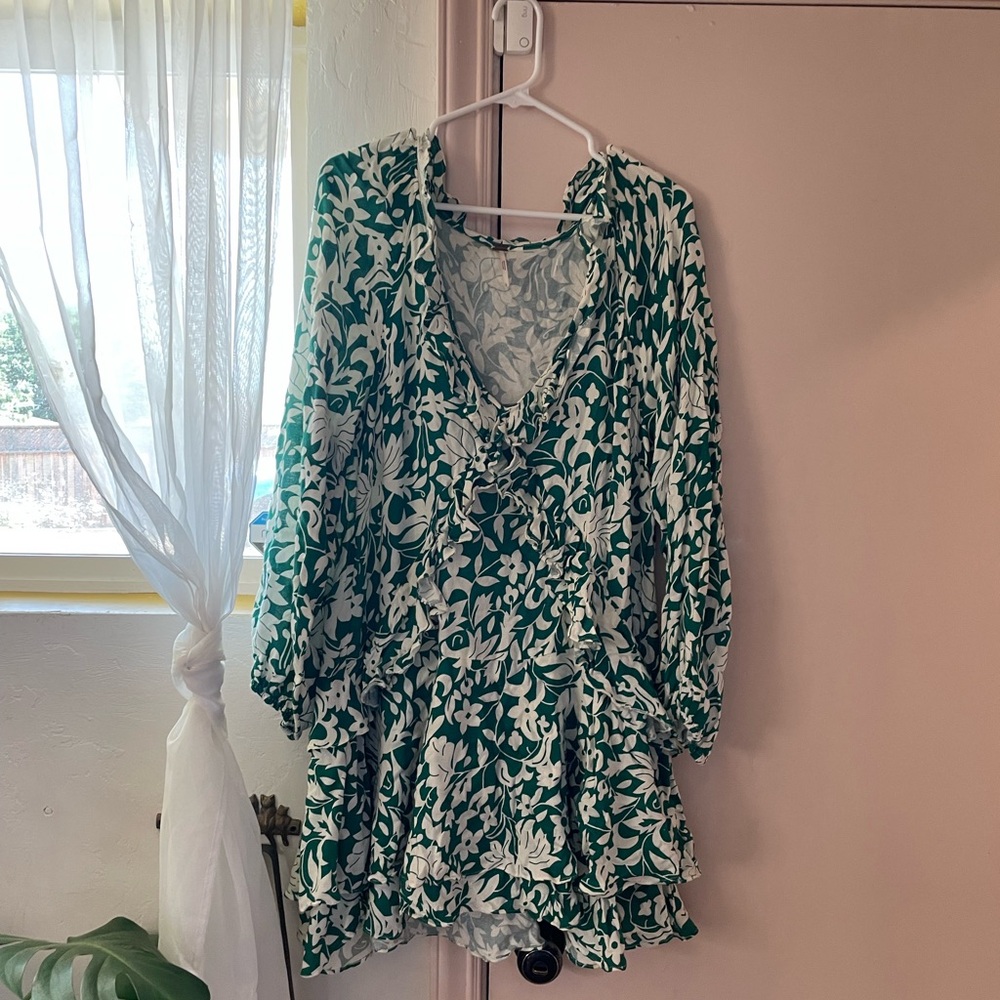 Free People Rebecca Ruffle Mini